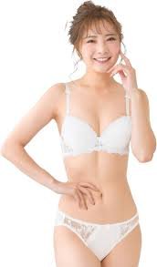 モカ＆バニー 花柄ブラジャー＆ショーツセット