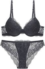 ブラジャー＆ショーツセット 70C ブラック